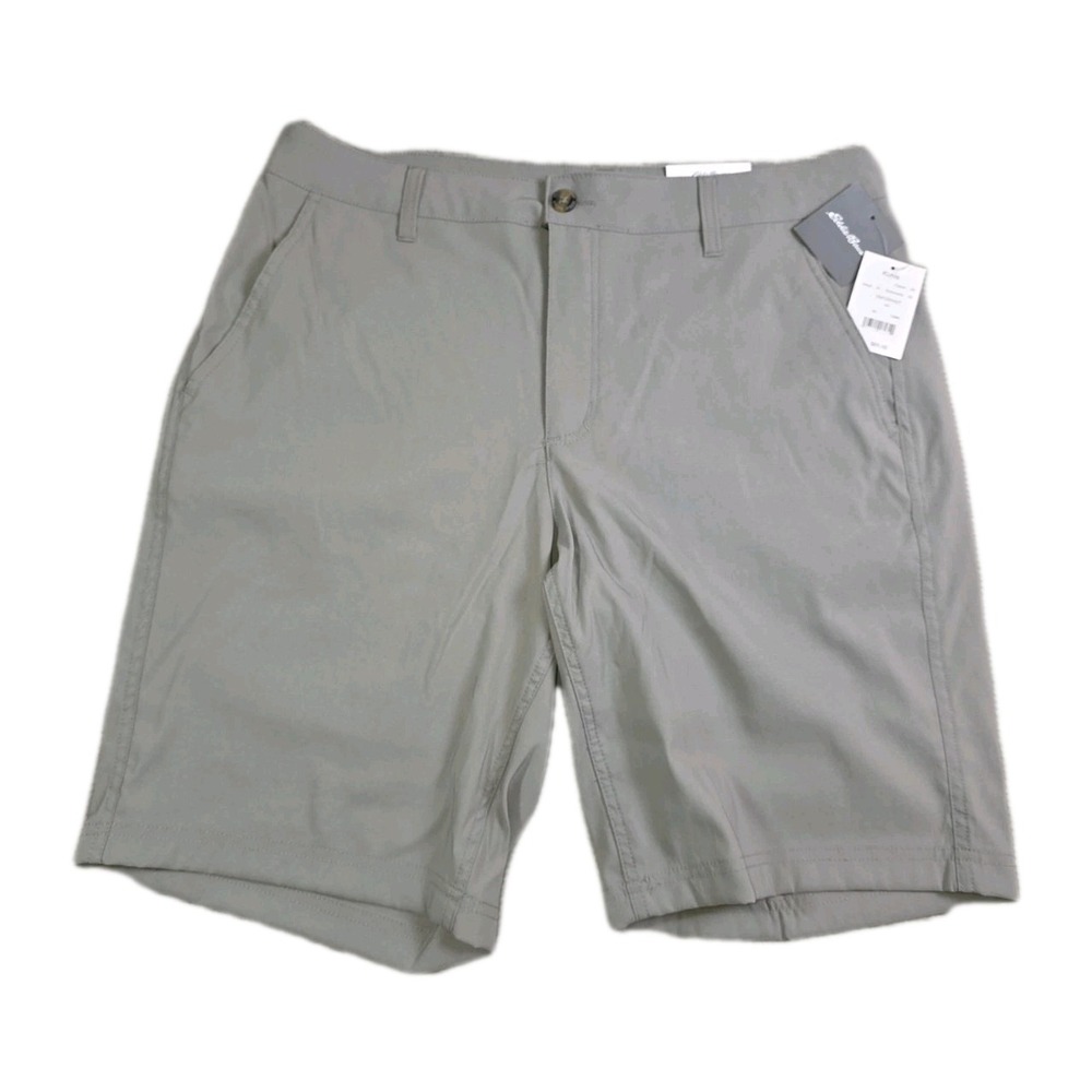 Eddie Bauer Men Horizon Guide Chino Stretch Shorts Size 34 Golf Outdoors Camping